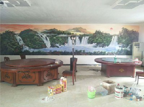 大关墙绘-写实风景