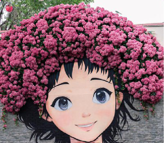 大关墙体彩绘-网红墙打卡