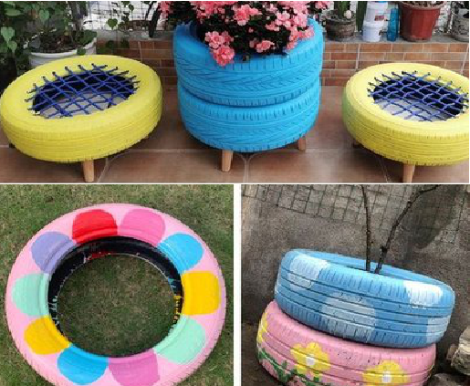 大关墙体彩绘-变废为宝