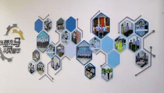 大关文化墙最常见的做法。