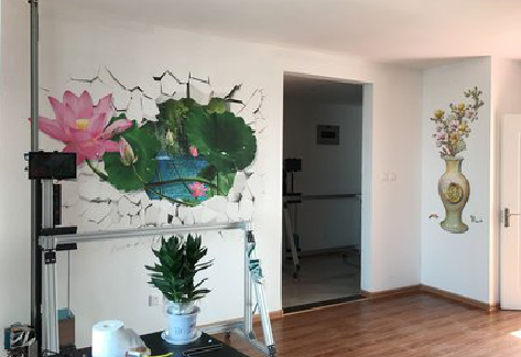 大关墙体彩绘相比墙纸的优势。