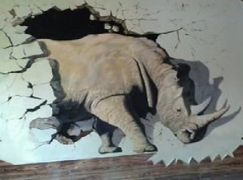 大关在墙绘中，如何绘制3D效果？