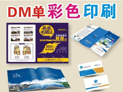 大关单页印刷，色彩搭配简单。