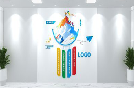 大关公司企业形象墙的工艺材料有哪些？